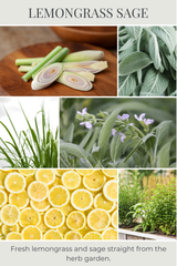 Lemongrass Sage Candle, 26oz