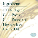 Palma Christos Organic Castor Oil 8 oz.