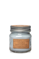 8oz mason CEDAR & SANDALWOOD 