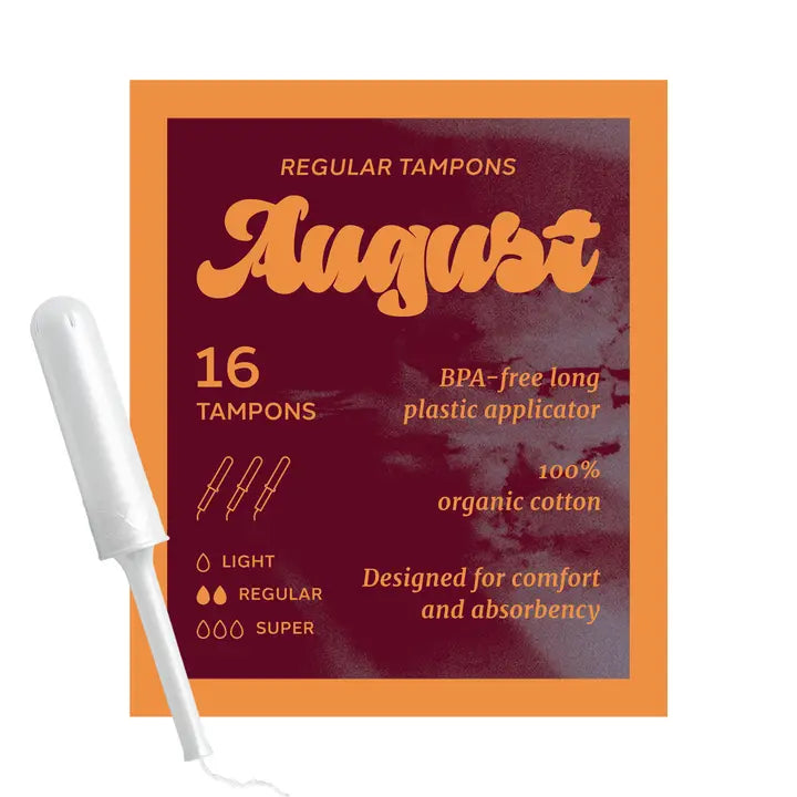 August Regular Tampons