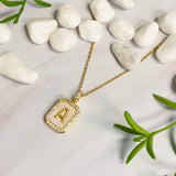 Ellison Young, Initial Open Locket Pendant Necklace