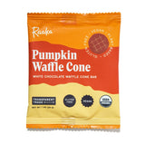 Pumpkin White Chocolate Waffle Cone Bar