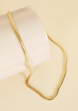 Snake Chain - 18k Gold Plated Necklace