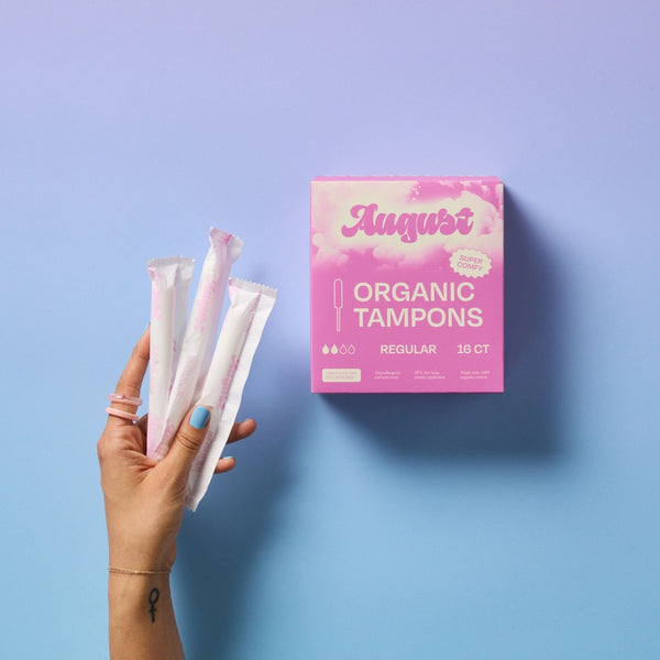 August Regular Organic Tampons