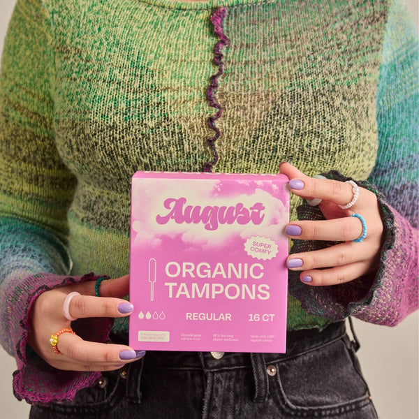 August Regular Organic Tampons
