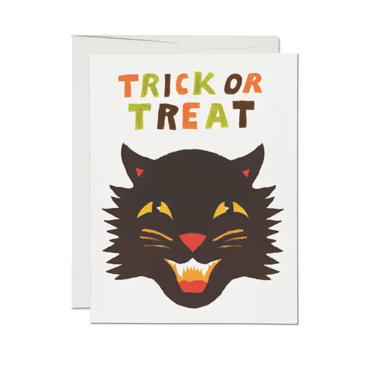 Trick or Treat Halloween Greeting Card