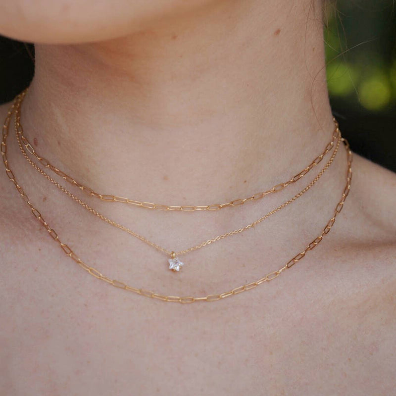 Link Chain Choker Necklace